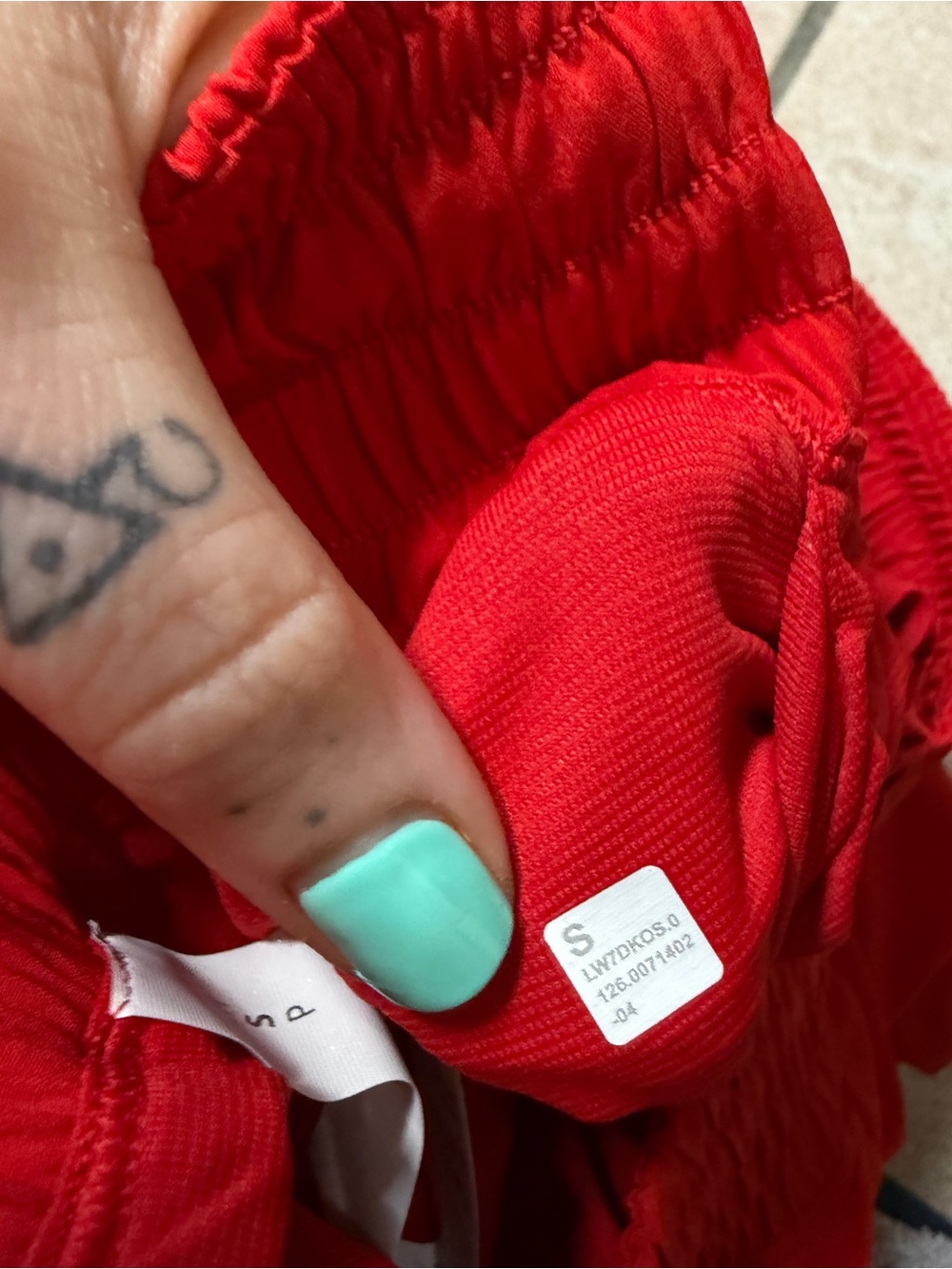 NWT Lululemon Shake It Out High-Rise Running Short 2.5" (Oxford Red) Size S - Picture 6 of 7